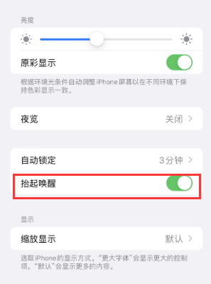 金阳苹果授权维修站分享iPhone轻点无法唤醒怎么办