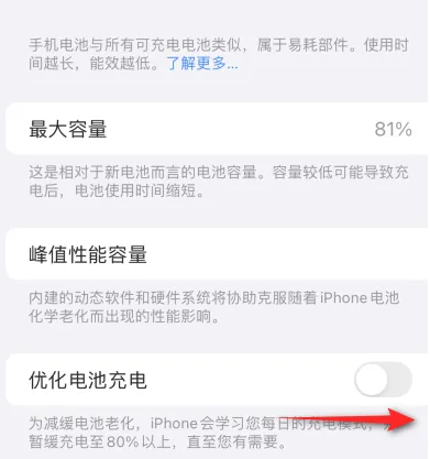 金阳苹果15维修分享iPhone15充电到80%就充不进电了怎么办 