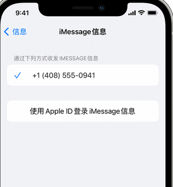 金阳apple维修iPhone上无法正常发送iMessage信息