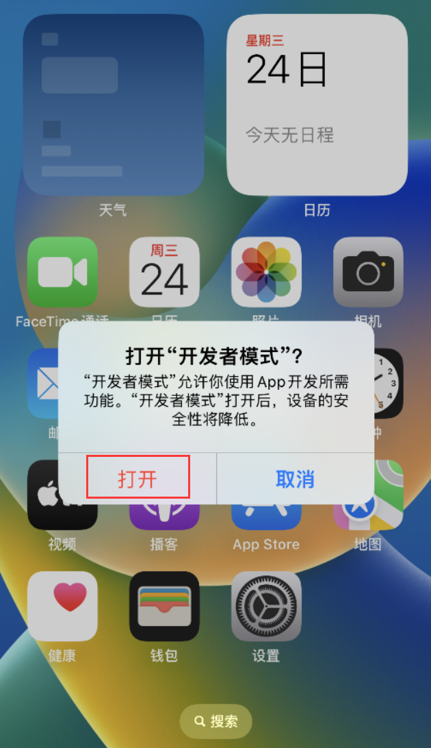 金阳苹果手机维修分享如何打开开发者模式 