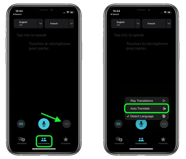 金阳苹果手机维修分享iOS 15 “翻译” App 新改进 