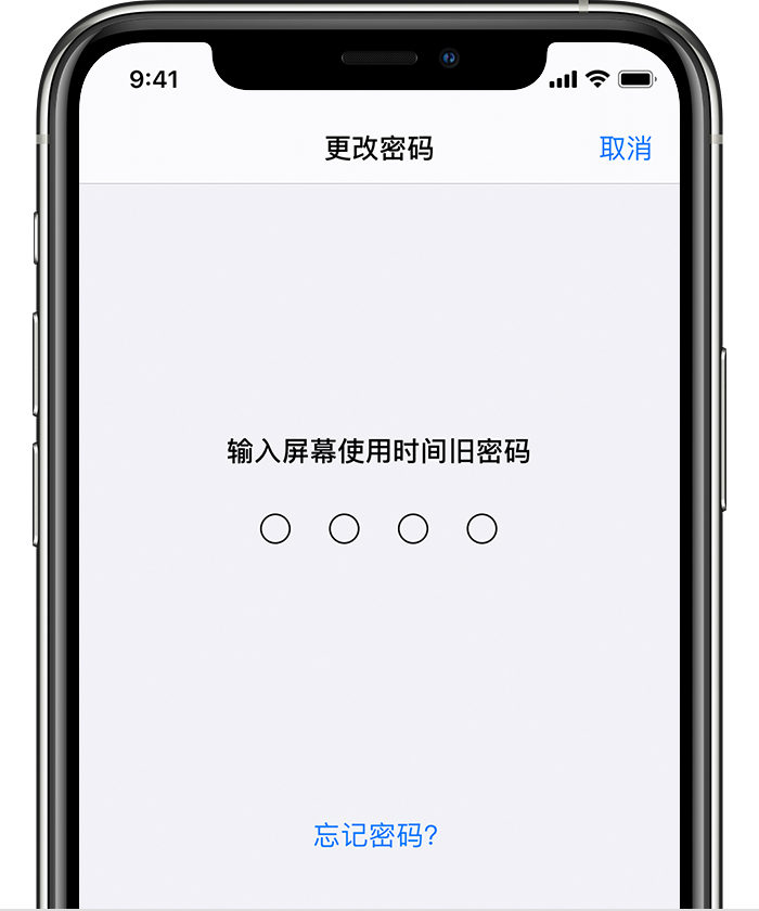 金阳苹果手机维修分享iOS 14 忘记屏幕使用时间密码怎么办 